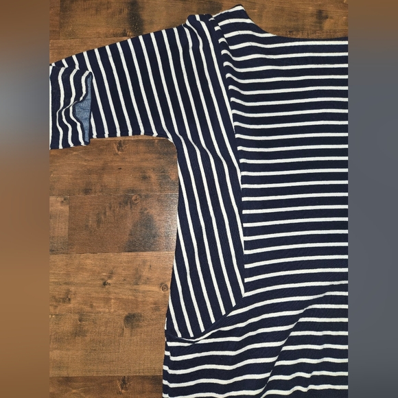 Joules Mariners Grade Navy White Stripe Navy White Striped Dress Pockets 14 - Picture 6 of 8